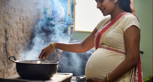 pregnant cooking