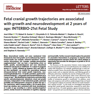 fetal cranial paper